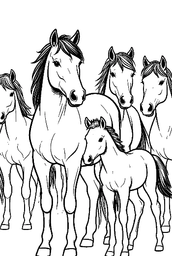 Wild Horse Family Outline