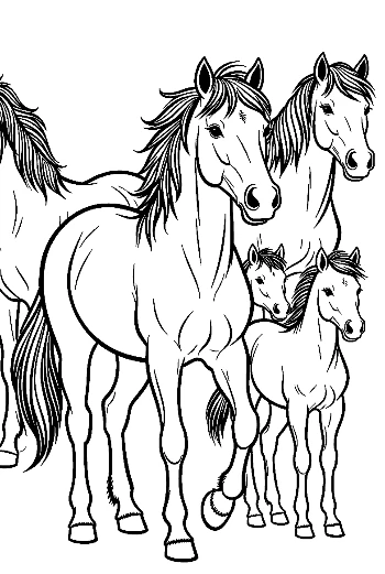 Wild Horse Family Outline
