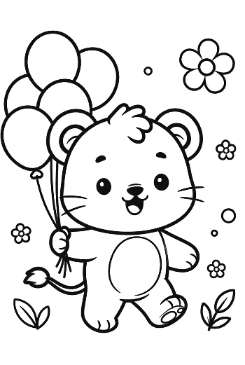 lioness printable