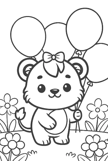 Lioness Printable