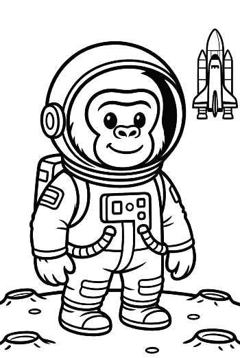 Gorilla Printable