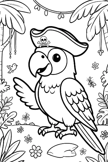 Cockatoo to Color Printable