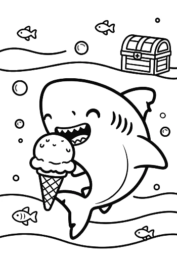 Great White Shark Printable