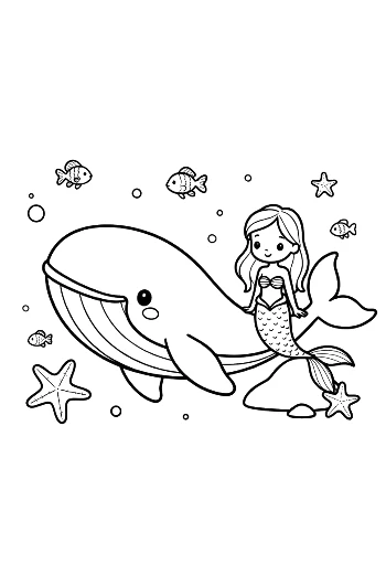 Blue Whale Coloring Sheet Printable