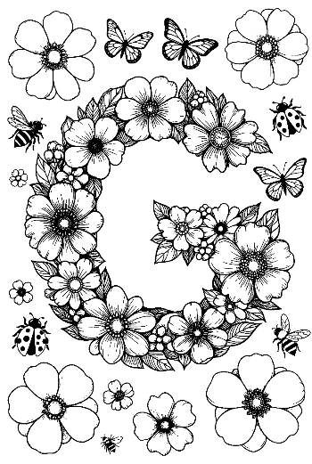 Letter A-Z Coloring Sheet Printable