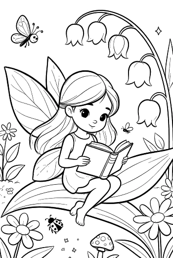 Free Garden Fairy Printable