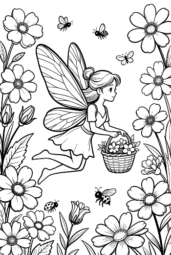 Free Garden Fairy Printable