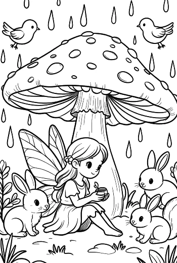 Garden Fairy Printable