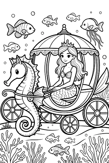 Download Mermaid Princess Printable
