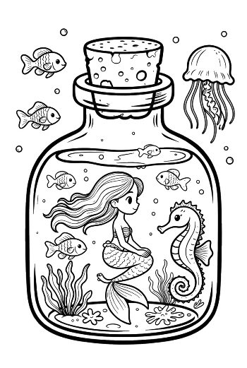 Mermaid Princess Printable