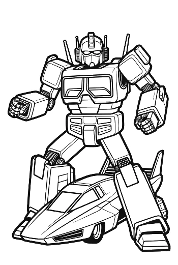 Mechanical Hero Robot Standing with High-Tech Armor Plating Printable