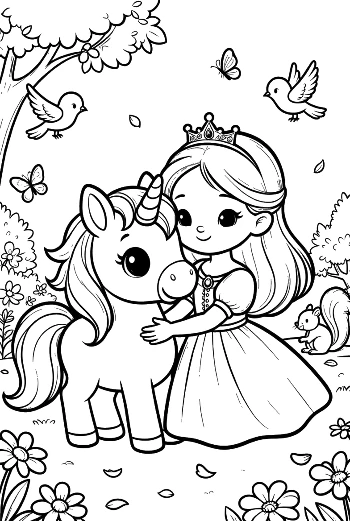 Cute Kawaii Unicorn Printable