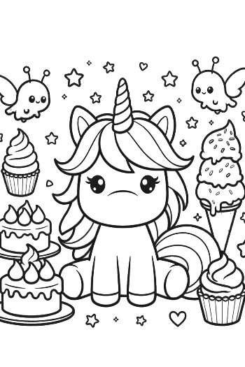 Rainbow Unicorn Printable