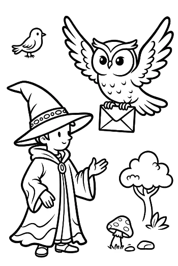 Magic Wizard Printable