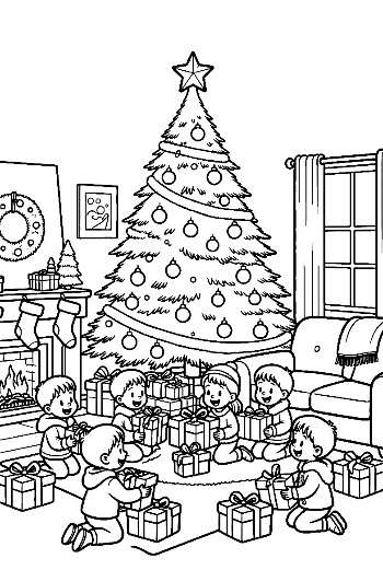 Cute Christmas Tree Printable