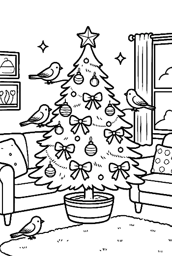 Cute Christmas Tree Printable