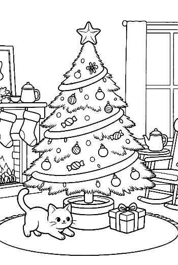 Cute Christmas Tree Printable