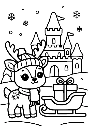 Cute Reindeer Printable