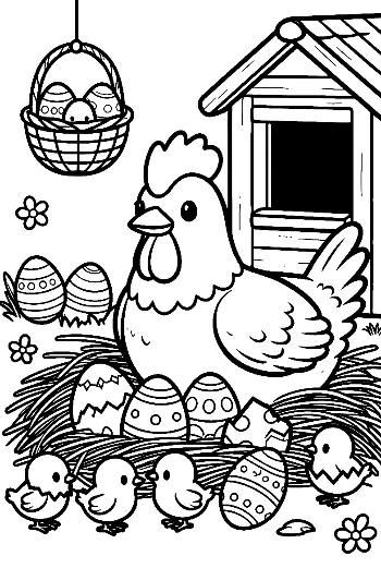 Easy Easter Eggs Printable