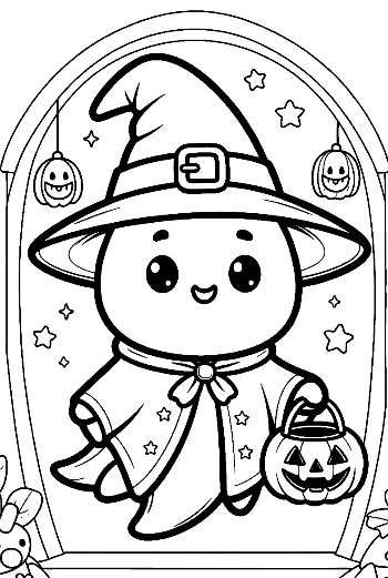 Ghost to Color Printable