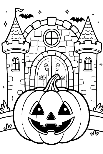 Free Jack-O'-Lantern for Kids Printable