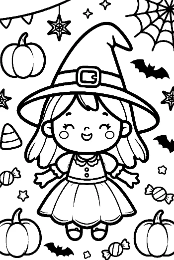 Witch Printable