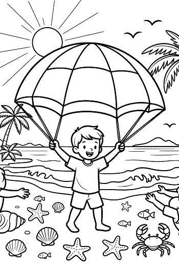 Cute Beach Sun Printable