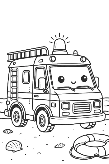 Easy Rescue Van Printable