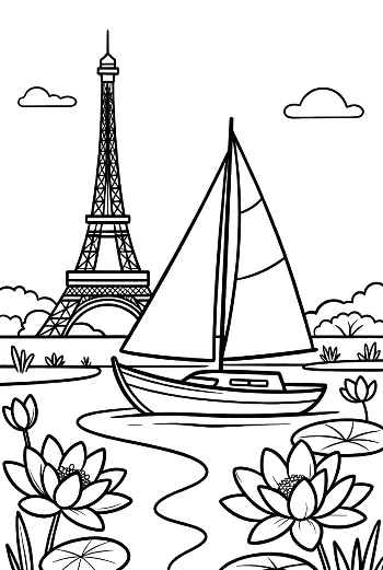 Cute Sailboat Printable