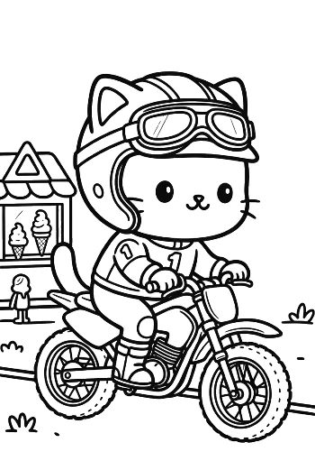 Dirt Bike Printable