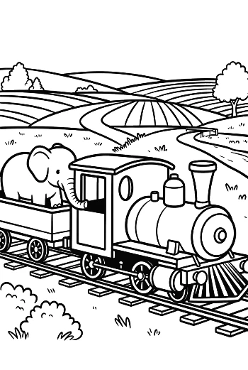Download Steam Engine Printable